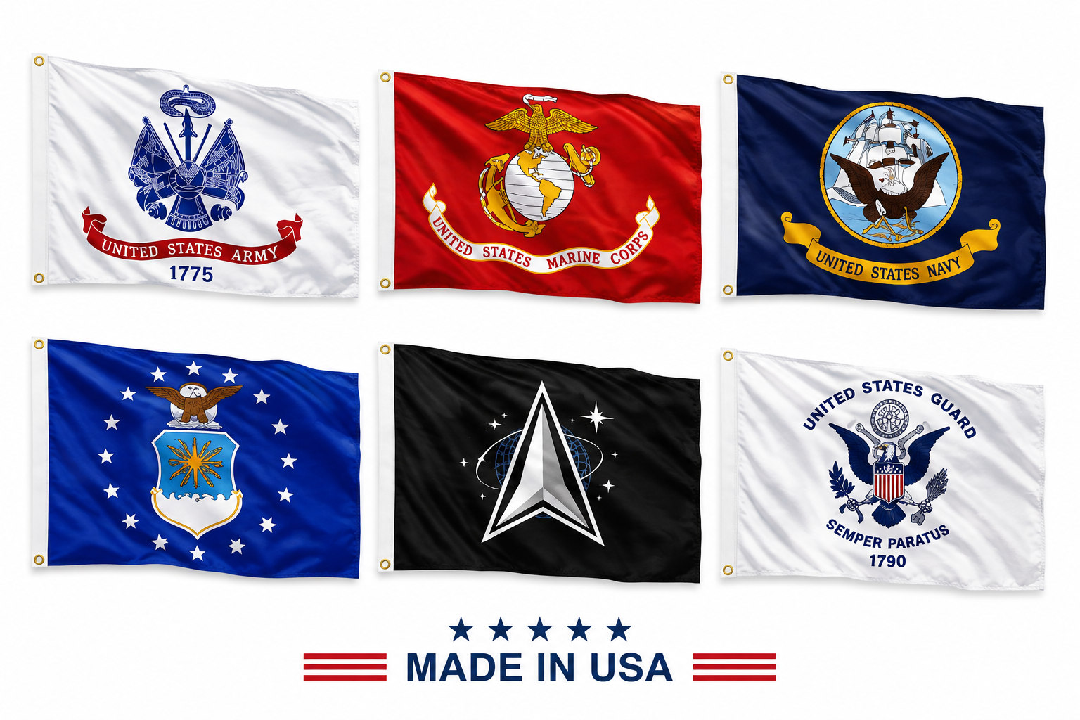 Military & Service Flags - Made in USA