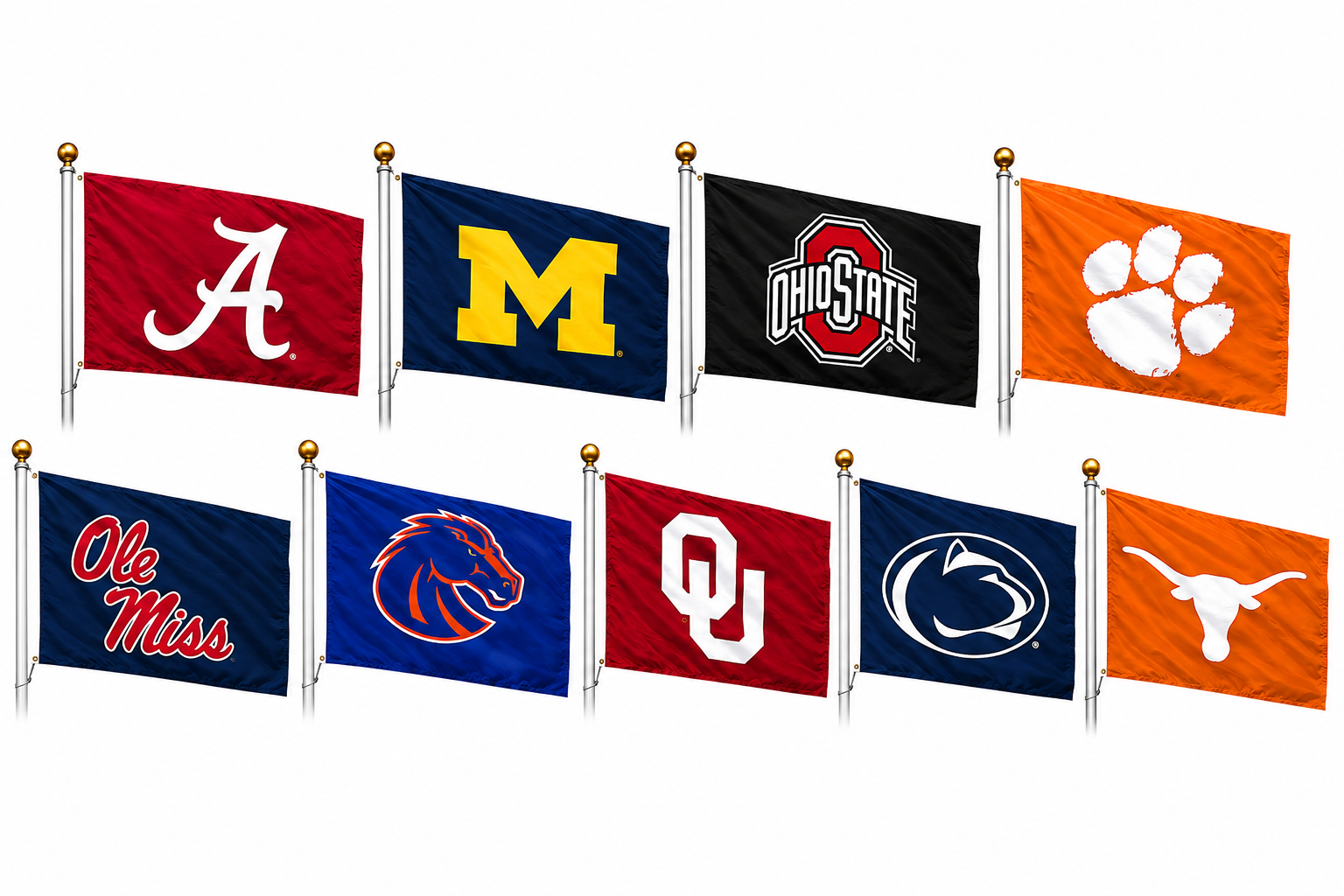 NCAA Team Flags