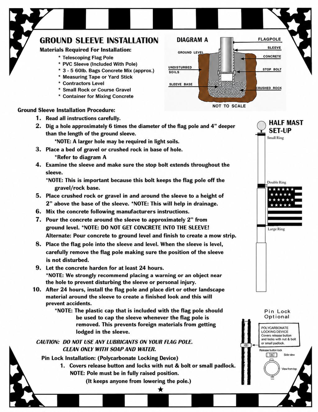 Super-Duty Telescoping Flagpole | Made in USA