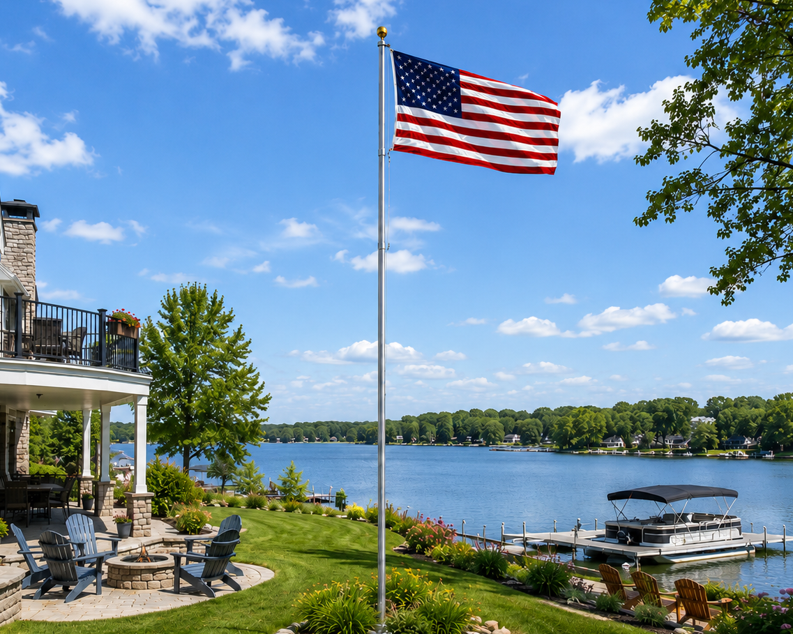 Super-Duty Telescoping Flagpole | Made in USA