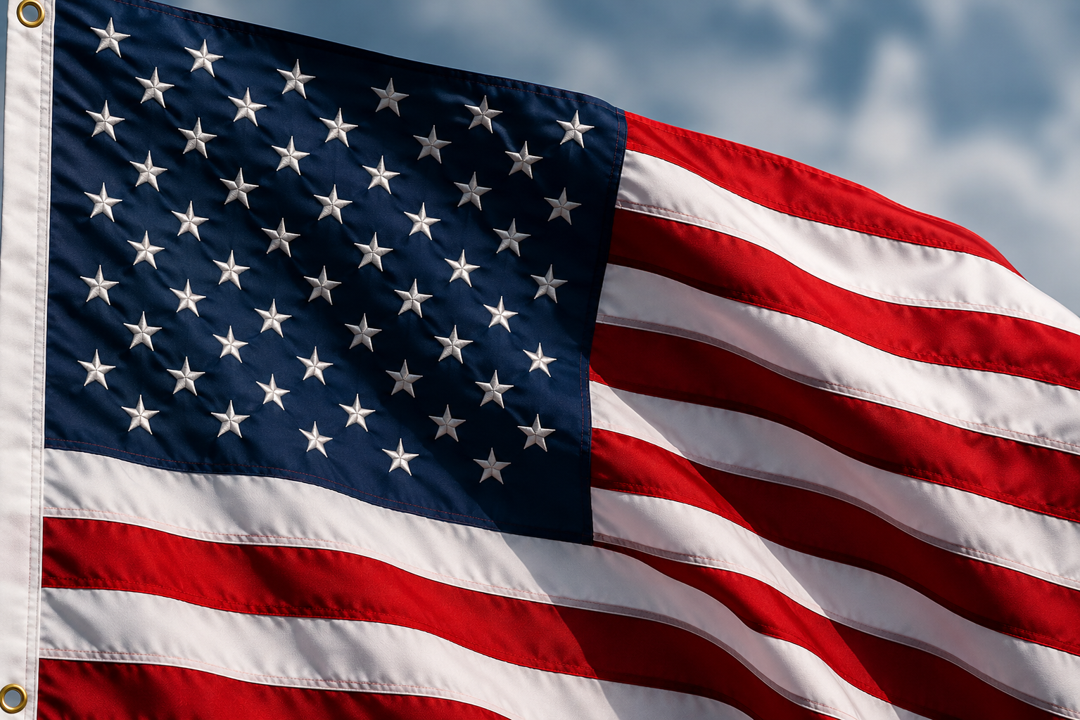 Nylon American Flags - Made in USA